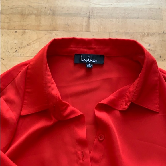 Red Blouse - Picture 3 of 3